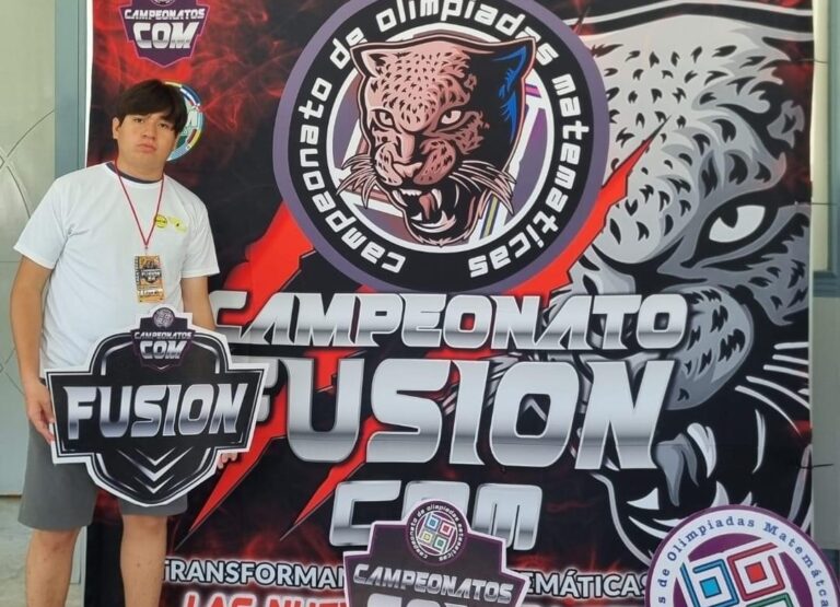 Obtiene zacatecano segundo lugar en campeonato de matemáticas