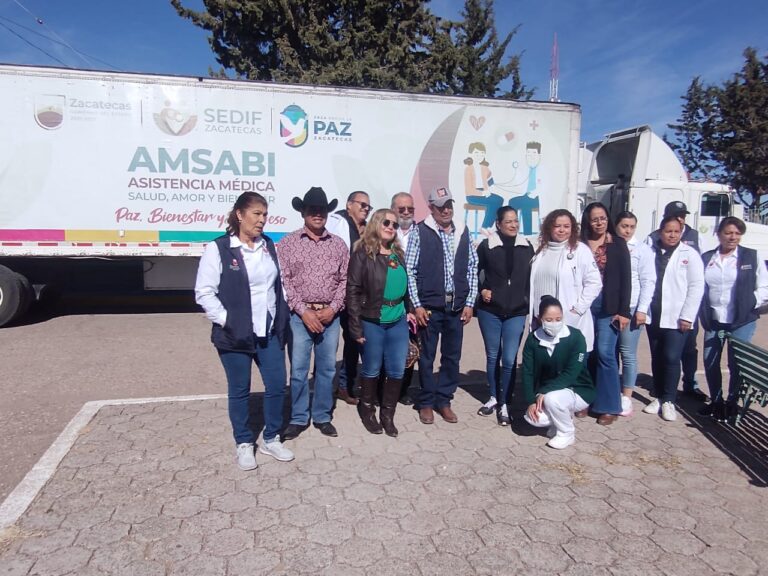 Otorga AMSABI atención mediante centros médicos y brigadas móviles