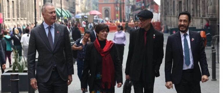 Se reúne Sheinbaum con cuerpo diplomático