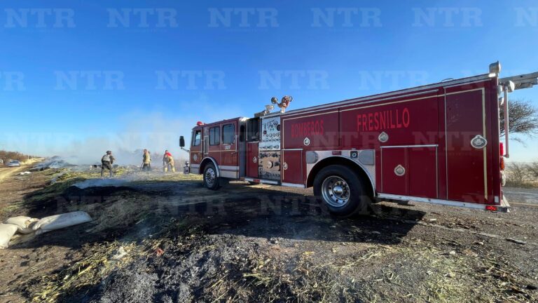 Se incendia pastura y provoca accidente vehicular