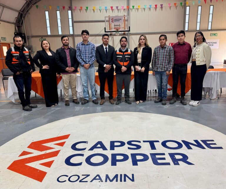 Realizan 23 estudiantes prácticas en Capstone Copper