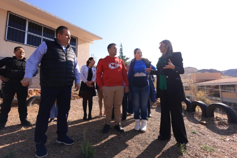 Anuncia MVP construcción de muro en jardín de niños María Enriqueta Camarillo