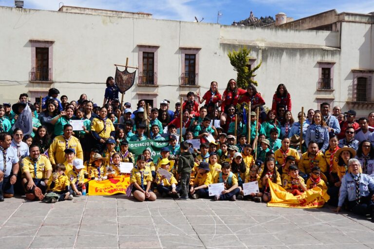 Clausuran encuentro Scouts Zacatecas 2025