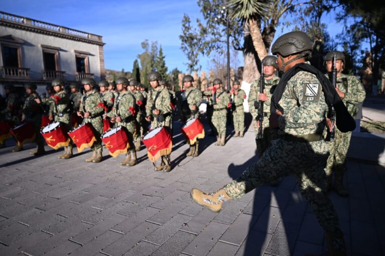 Conmemoran en Fresnillo el 112 Aniversario del Ejército Mexicano