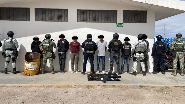 Desarticulan célula delincuencial en Fresnillo; hay seis detenidos