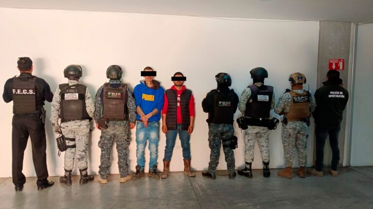 Detienen a generadores de violencia; aseguran armas y droga