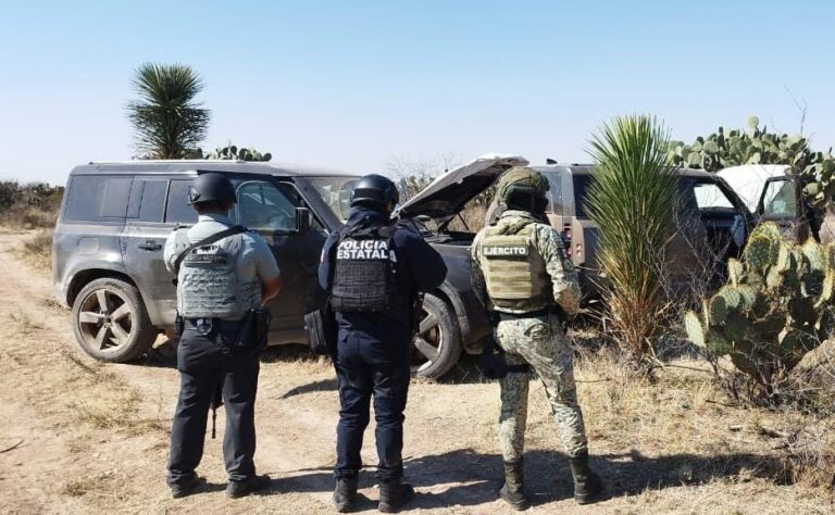 Localizan 3 vehículos con reporte de robo