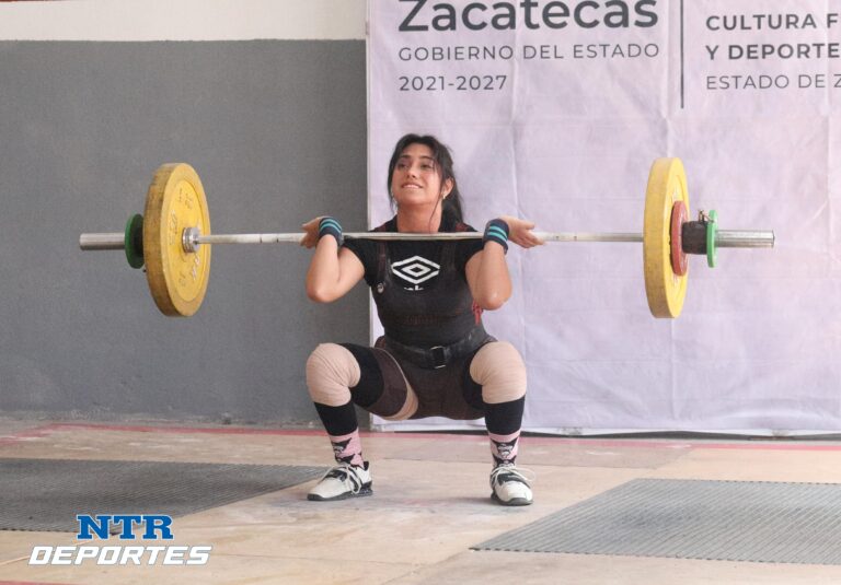 Realizan selectivo estatal de halterofilia