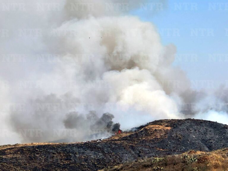 Se registra voraz incendio en Vetagrande
