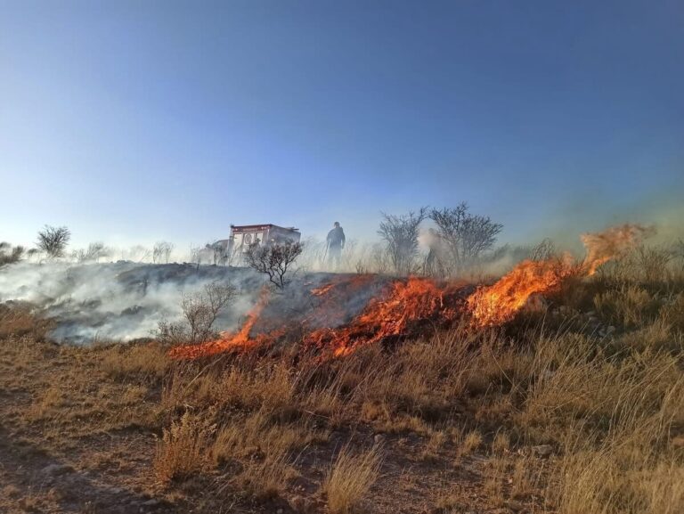 Se registran dos incendios forestales; no se reportan heridos