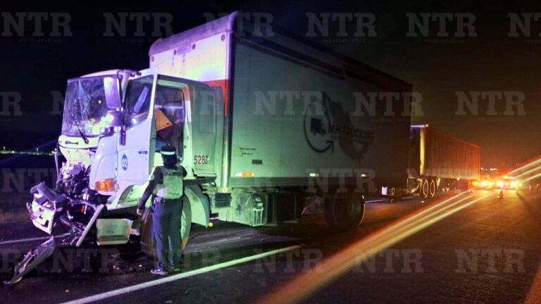 Choque deja cuantiosos daños materiales