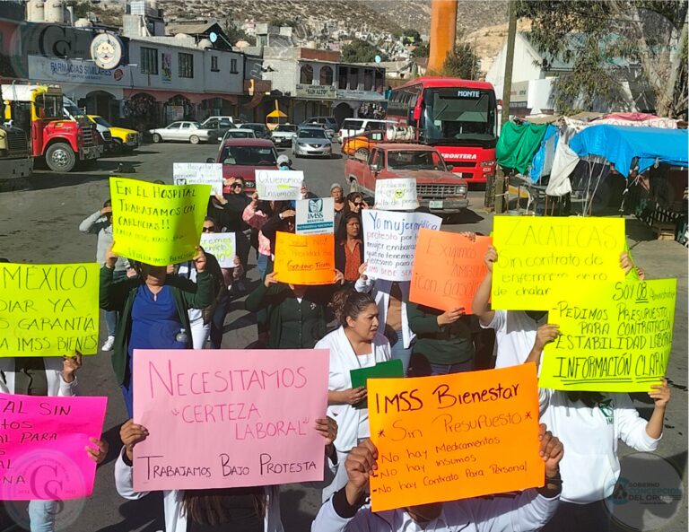 “Estamos peor con IMSS Bienestar”