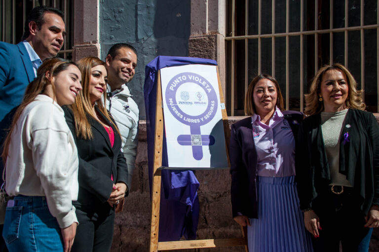 Instalan el Punto Violeta en la capital