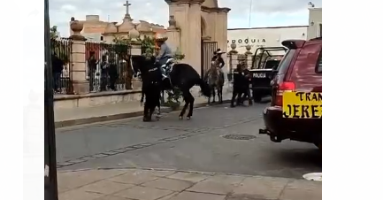 Autoridades averiguan sobre agresión a policías en Jerez