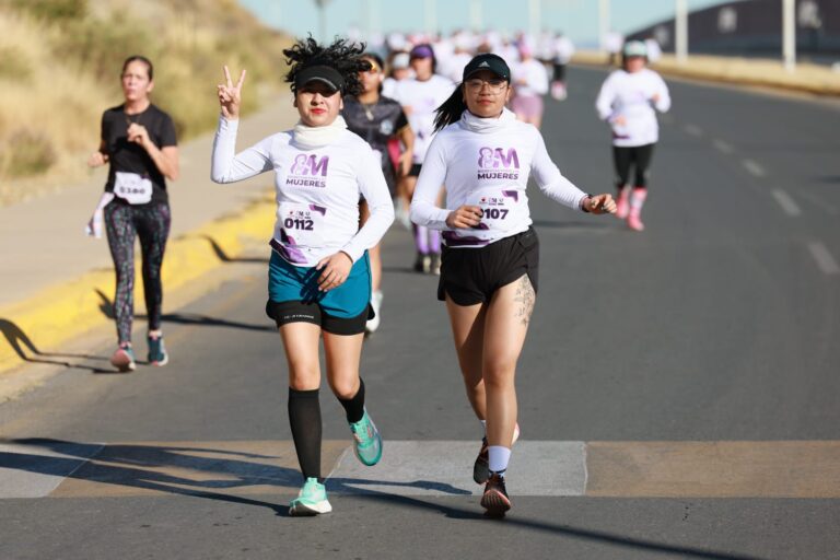 Realizan carrera 5k Bienestar para las Mujeres