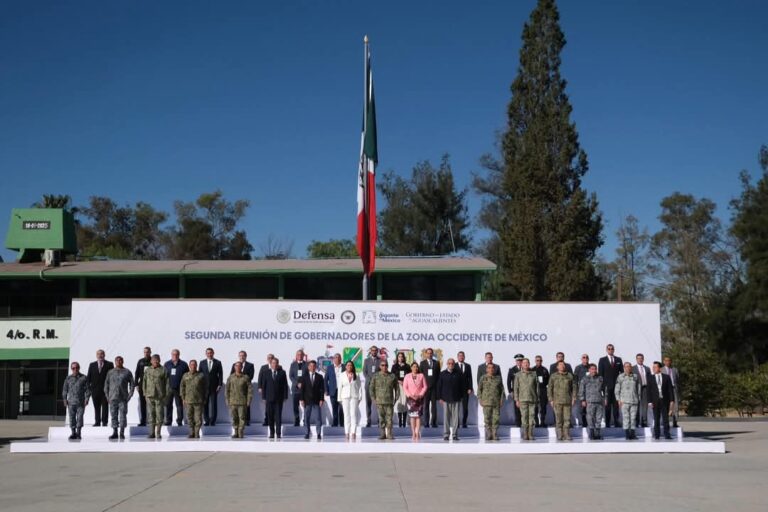 Realizan reunión de gobernadores de la zona occidente