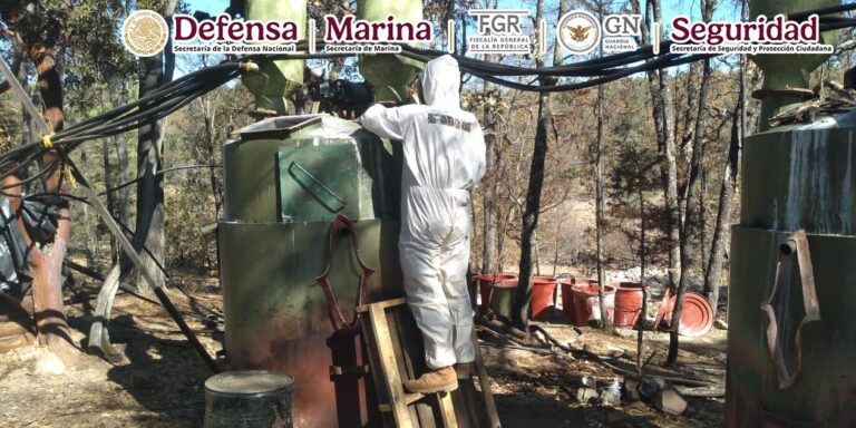 Revientan megalaboratorio en sierra de Valparaíso