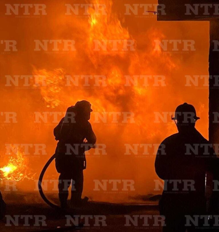 Se registra voraz incendio en Guadalupe; fue provocado