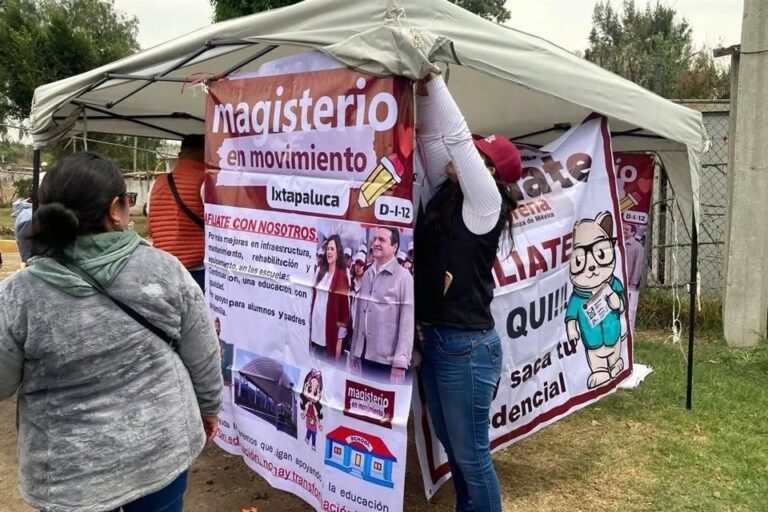 Usa SNTE acto oficial para afiliar a Morena