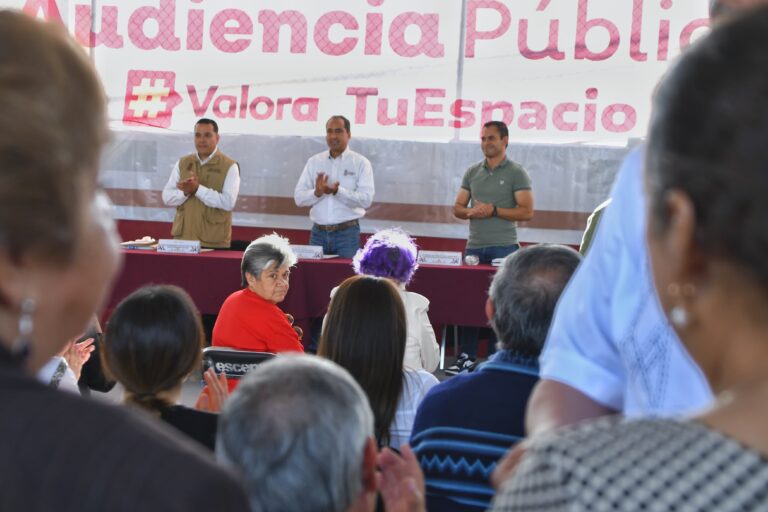 Realizan en Guadalupe audiencia pública «Valora tu espacio»