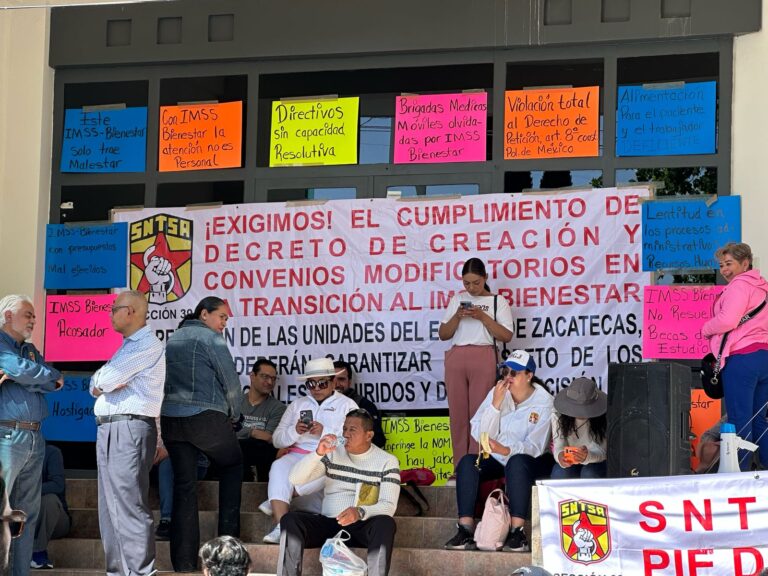 Estalla personal del sector salud