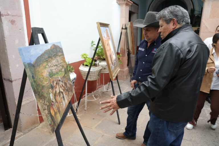 Inauguran exposición pictórica en Jerez