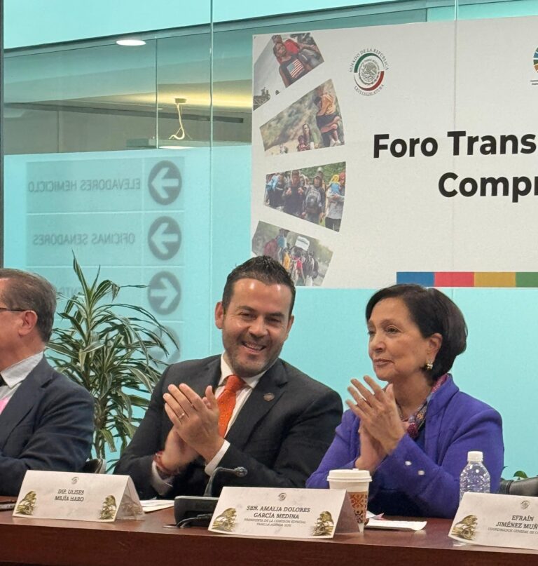 Participa Ulises Mejía en foro migrante