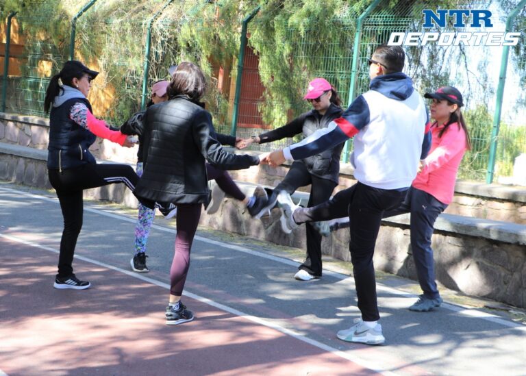 Realiza Secretaría de Salud caminata en el Parque Recreativo La Encantada