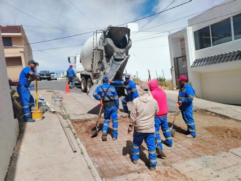 Realizan bacheo y rehabilitación en la colonia Agronómica 2