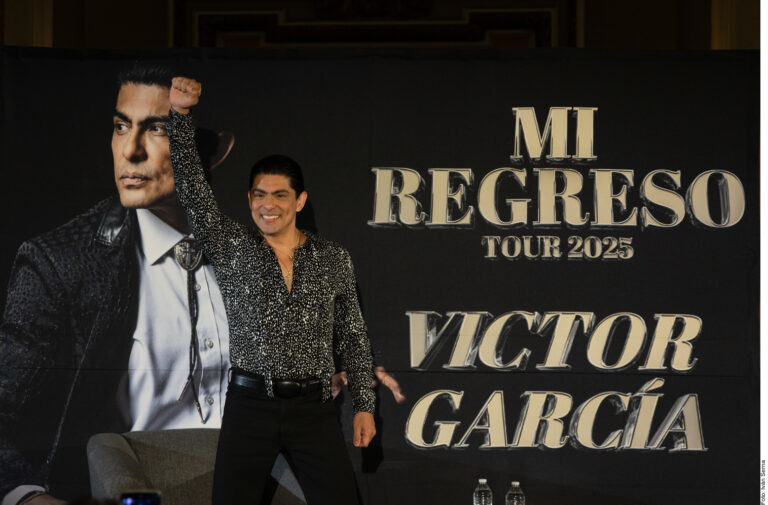 Retoma Víctor García la música con álbum y tour