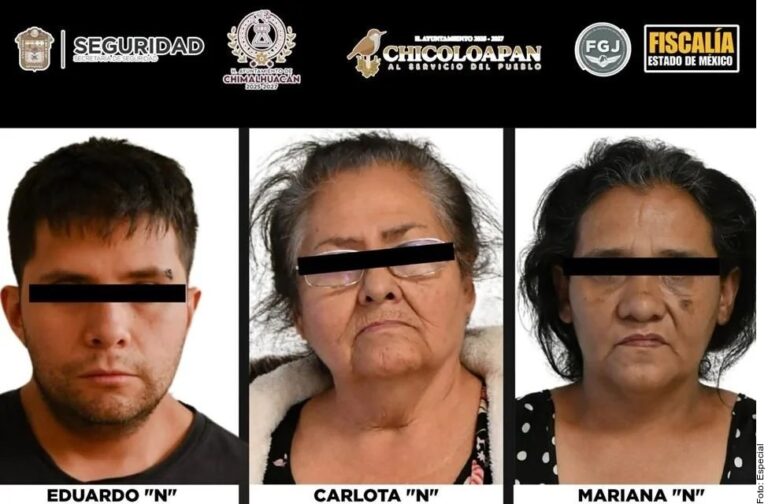 Vinculan a Carlota e hijos por doble homicidio