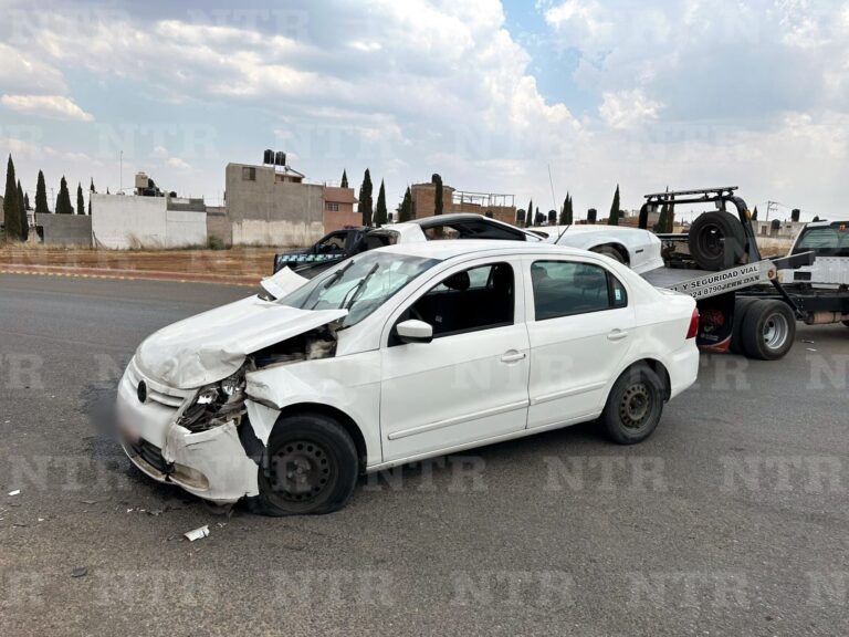 Registran dos accidentes en Sauceda de la Borda