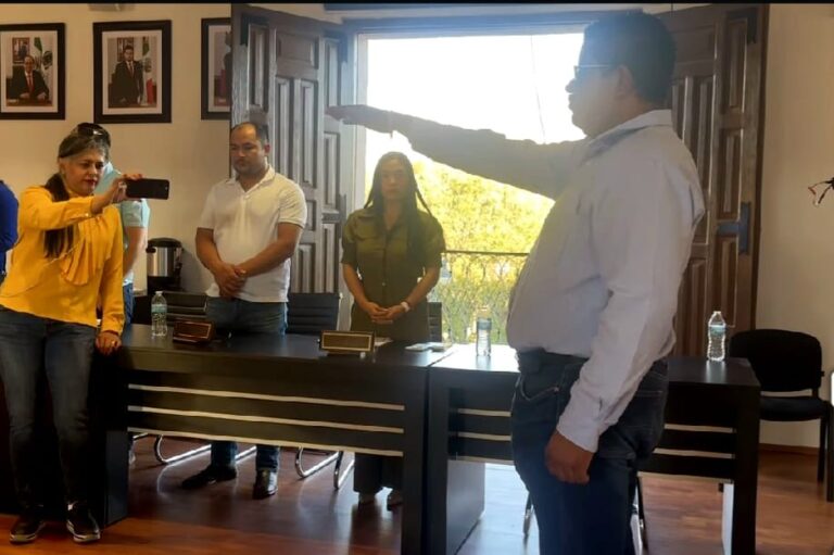 Rinde protesta nuevo secretario de Sombrerete