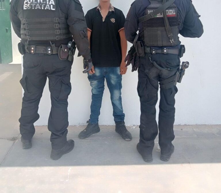 Detienen a menor en posesión de droga en Fresnillo