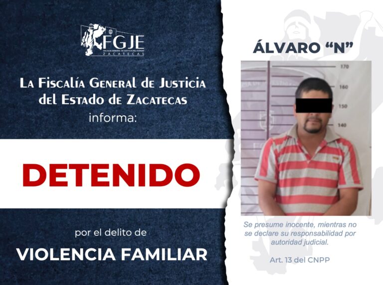Detiene FGJE a cinco personas