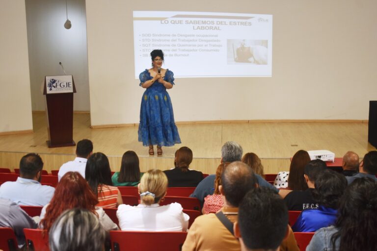 Fiscalía lleva a cabo talleres de salud mental