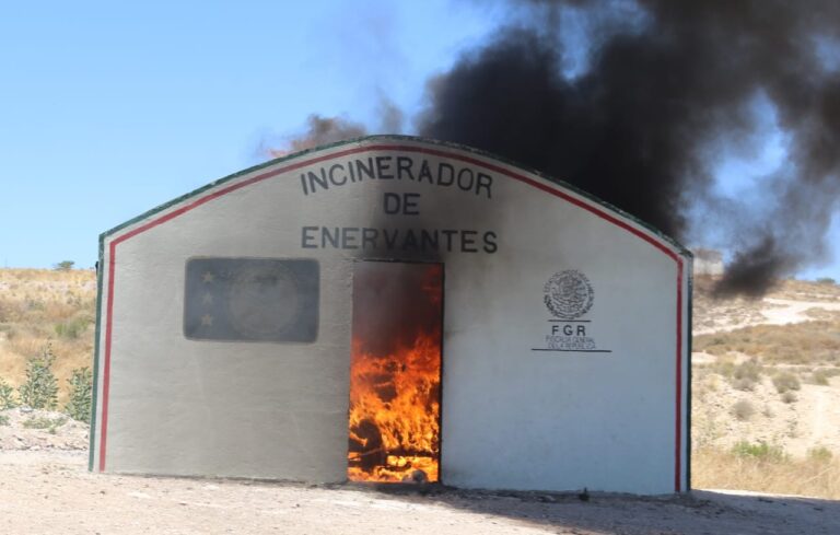 Incineran narcóticos y destruyen objetos del delito