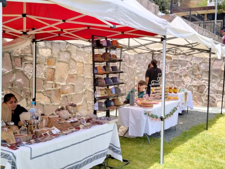 Instalan bazar de artesanos por el Día de las Madres
