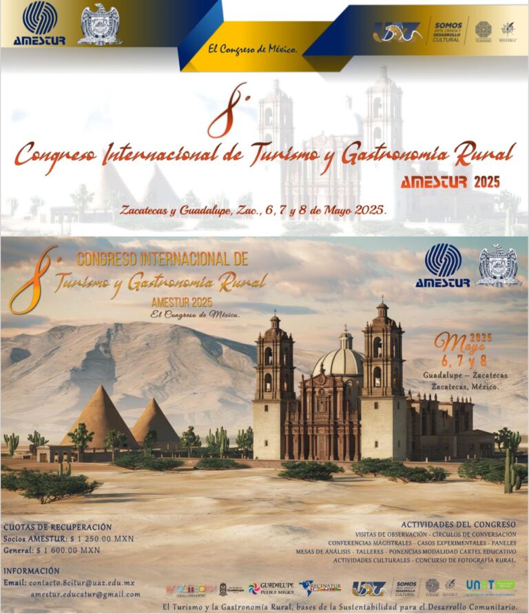 Llega congreso internacional a Turismo, en la UAZ