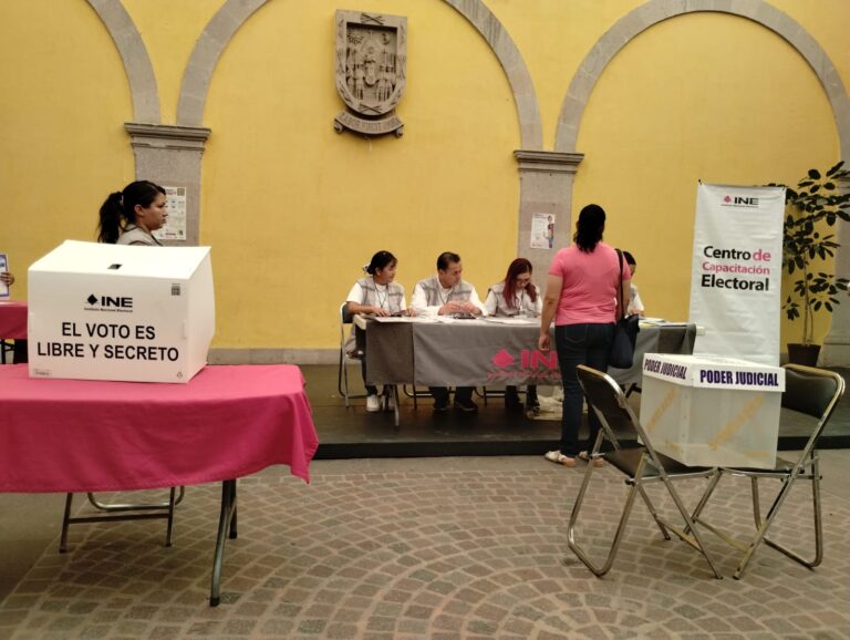 Realizan simulacro previo al 1 de junio