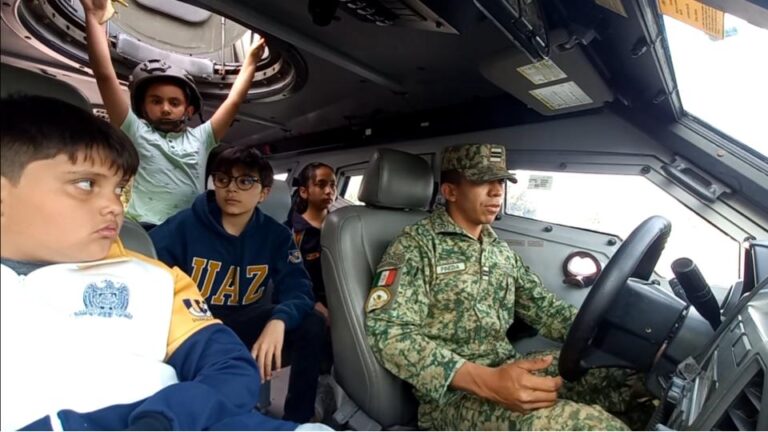 Conocimiento Random de la UAZ visita la 11/a. Zona Militar