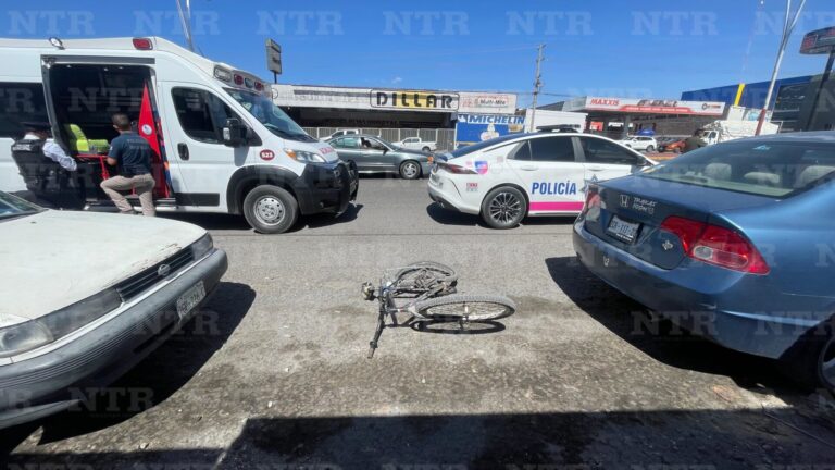 Atropellan a ciclista en el Paseo del Mineral