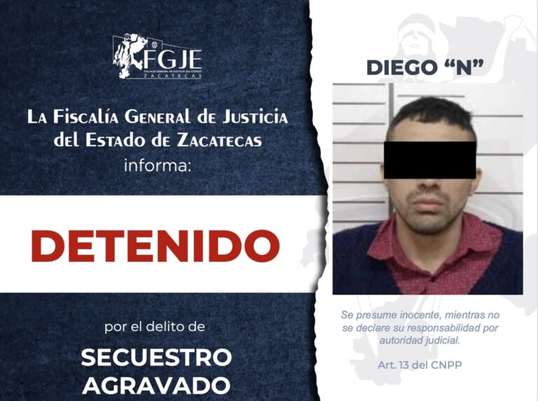 Cumplimenta FGJEZ órdenes de aprehensión y comparecencia