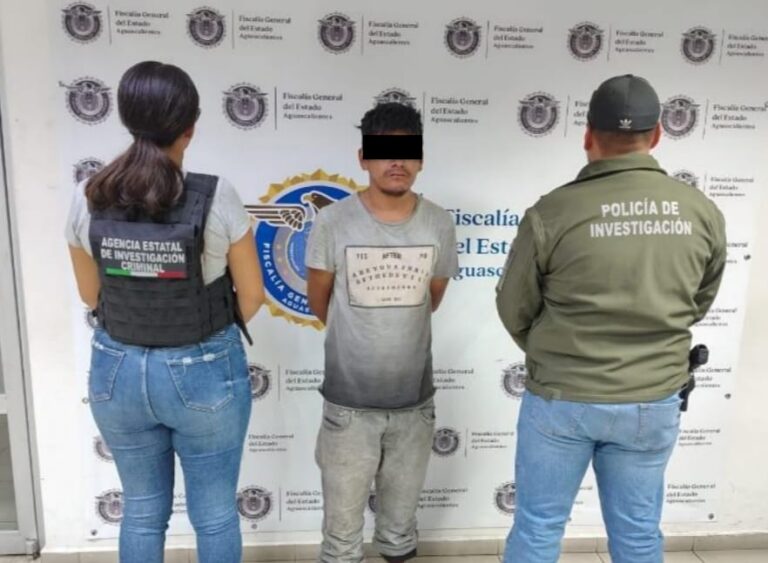 Detienen a hombre buscado por homicidio calificado