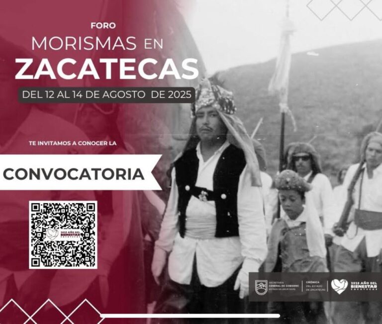 En agosto, foro Morismas en Zacatecas