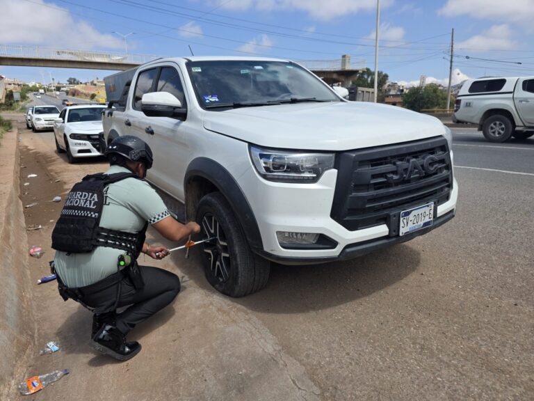 Guardia Nacional brinda asistencia vial