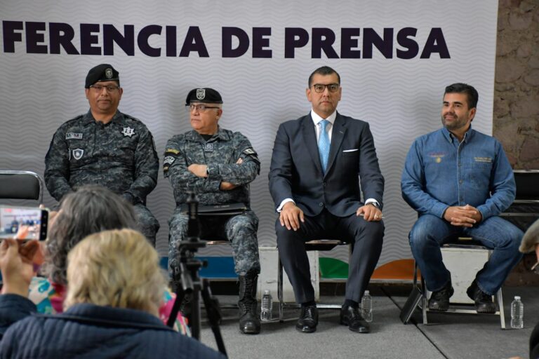 Informan sobre operativos de seguridad en Villanueva, Tepechitlán y Florencia