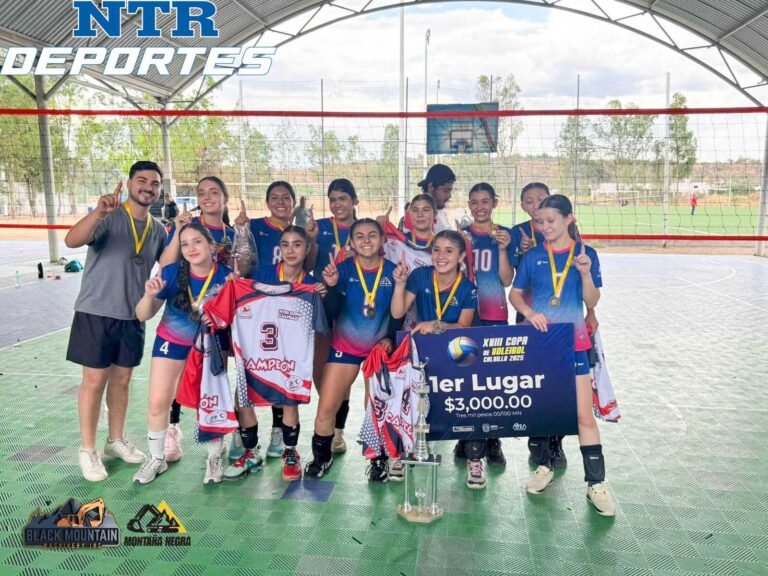 Montaña Negra se alza con el título de la 18 Copa de Voleibol Calvillo 2025