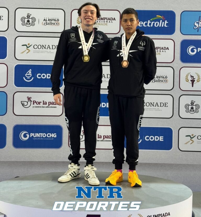 Oro y bronce para Zacatecas en Olimpiada Nacional