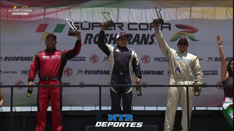 Podio zacatecano en la Fórmula 5